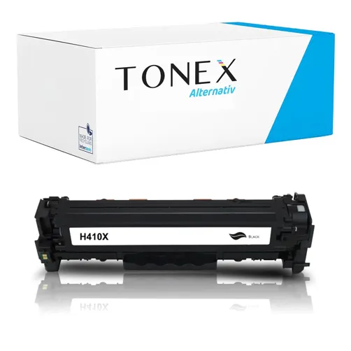 TONEX alternativ für HP 410X / CF410X Toner Schwarz bis zu 6500 Seiten