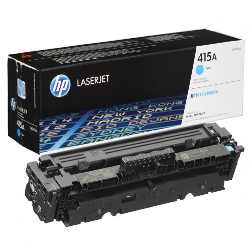 HP Original 415A / W2031A Tonerkartusche Cyan bis zu 2100 Seiten