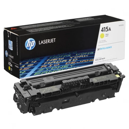 HP Original 415A / W2032A Tonerkartusche Gelb bis zu 2100 Seiten