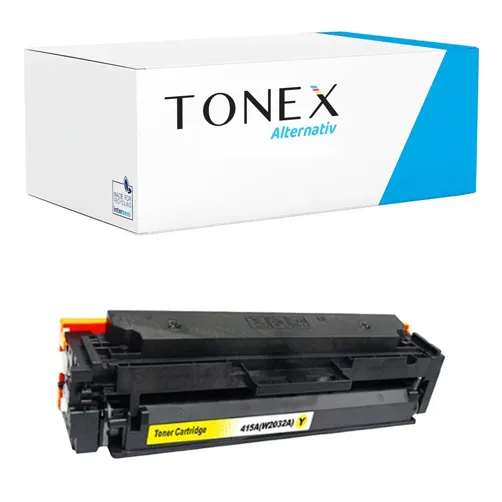 TONEX alternativ für HP 415A / W2032A Toner Gelb bis zu 2100 Seiten