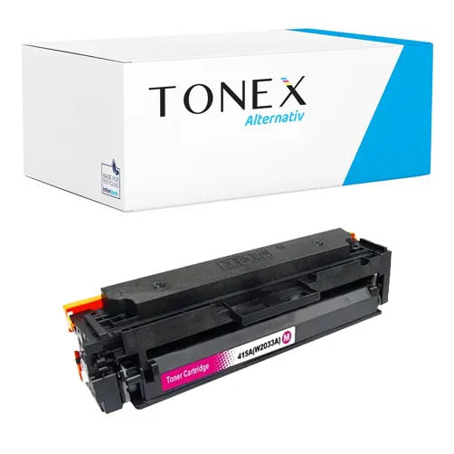 TONEREXPERT Premium Kompatibel für HP 415X / W2033X Tonerkartusche Magenta bis zu 6000 Seiten