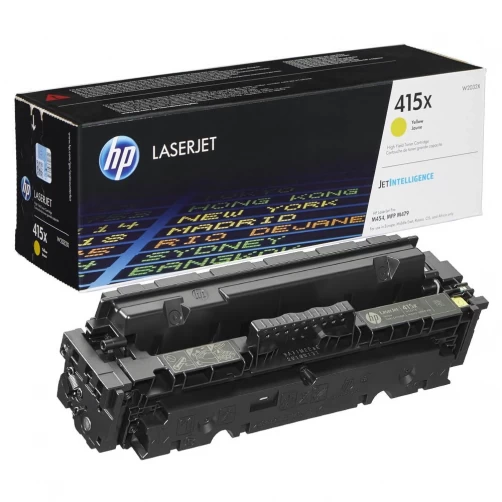 HP Original 415X / W2032X Tonerkartusche Gelb bis zu 6000 Seiten