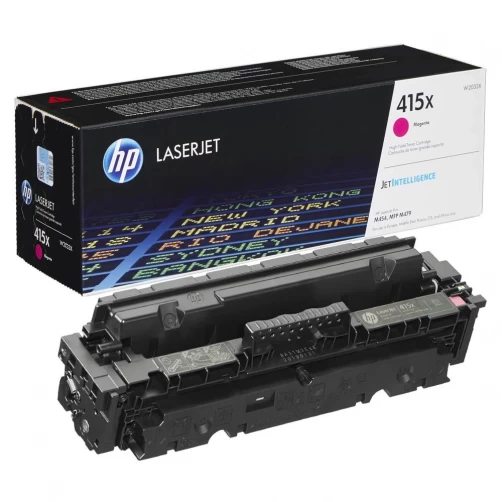 HP Original 415X / W2033X Tonerkartusche Magenta bis zu 6000 Seiten