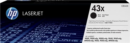 Original HP 43X / C8543X Toner Schwarz bis zu 30000 Seiten