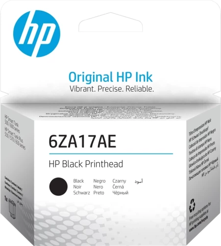 HP Original 6ZA17AE / 500/600 Serie Druckkopf Schwarz bis zu 78000 Seiten