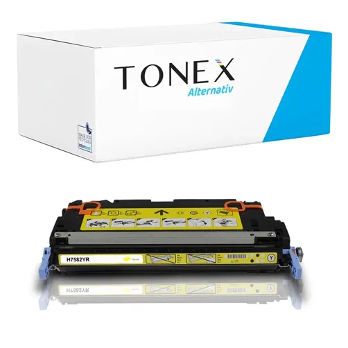 TONEREXPERT Premium Kompatibel für HP 503A / Q7582A Tonerkartusche Gelb bis zu 6000 Seiten