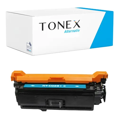 TONEREXPERT Premium Kompatibel für HP 504A / CE251A Tonerkartusche Cyan bis zu 7000 Seiten