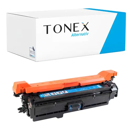 TONEREXPERT Premium Kompatibel für HP 507A / CE401A Tonerkartusche Cyan bis zu 6000 Seiten