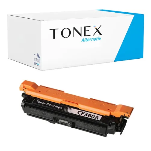 TONEX alternativ für HP 508A / CF360A Toner Schwarz bis zu 6000 Seiten