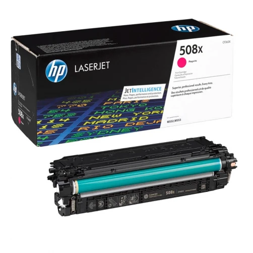 HP Original 508X / CF363X Tonerkartusche Magenta bis zu 9500 Seiten