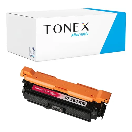 TONEREXPERT Premium Kompatibel für HP 508X / CF363X Tonerkartusche Magenta bis zu 9500 Seiten