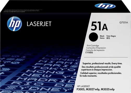 Original HP Q7551A / 51A Toner Schwarz bis zu 6500 Seiten