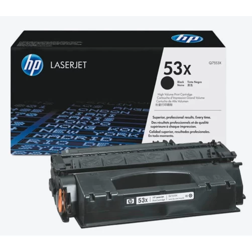 HP Original 53X / Q7553X Tonerkartusche Schwarz bis zu 7000 Seiten