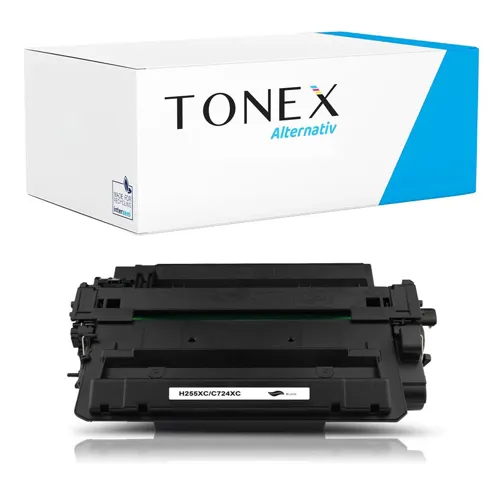 TONEREXPERT Premium Kompatibel für HP 55X / CE255X Tonerkartusche Schwarz bis zu 12500 Seiten