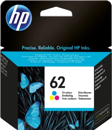 Original HP C2P06AE / 62 mehrere Farben Tinte bis zu 165 Seiten
