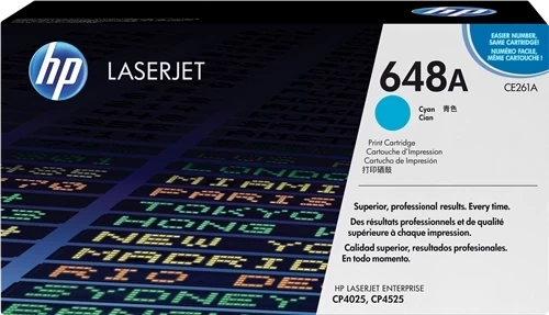 Original HP 648A / CE261A Toner Cyan bis zu 11000 Seiten