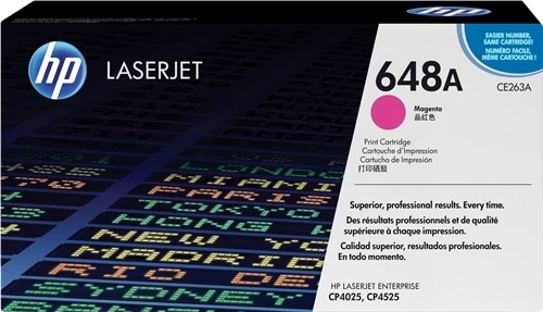 Original HP 648A / CE263A Toner Magenta bis zu 11000 Seiten