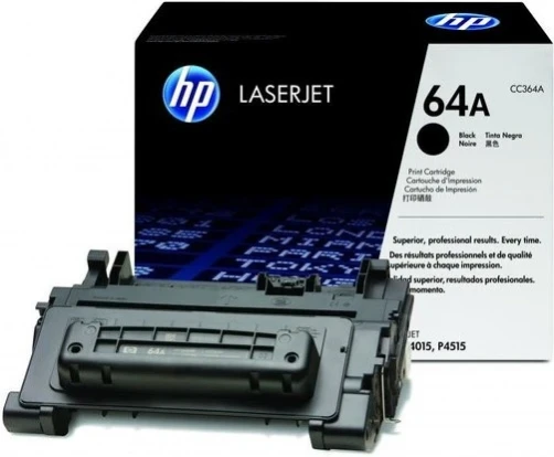 HP Original 64A / CC364A Tonerkartusche Schwarz bis zu 10000 Seiten