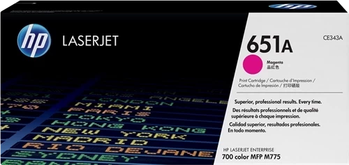 HP Original 651A / CE343A Tonerkartusche Magenta bis zu 16000 Seiten