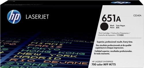 Original HP 651A / CE340A Toner Schwarz bis zu 13500 Seiten
