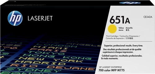 Original HP 651A / CE342A Toner Gelb bis zu 16000 Seiten