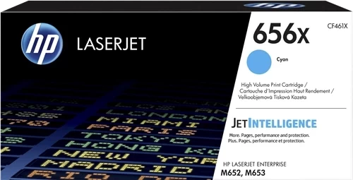 Original HP 656X / CF461X Toner Cyan bis zu 22000 Seiten