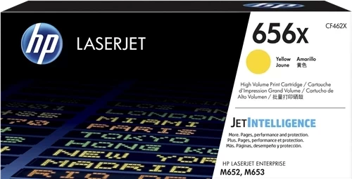 Original HP 656X / CF462X Toner Gelb bis zu 22000 Seiten