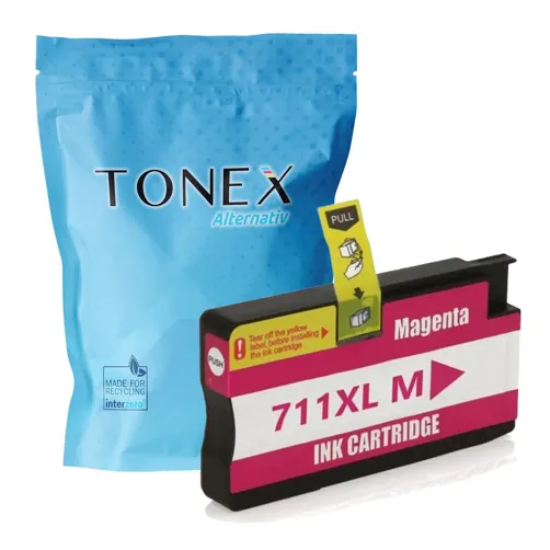 TONEREXPERT Premium Kompatibel für HP 711 / CZ131A Tintenpatrone Magenta 30ml