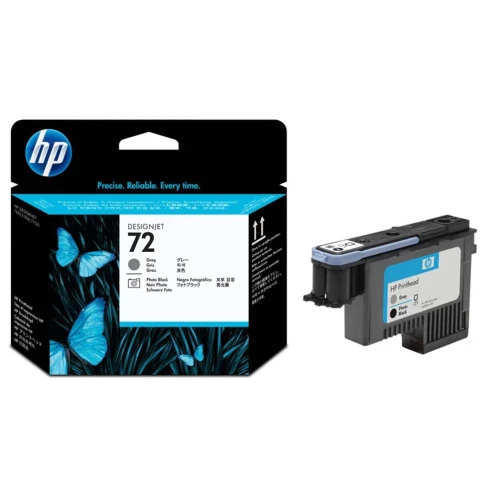 Original HP 72 / C9383A Druckkopf Grau Foto Schwarz