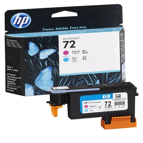 Original HP 72 / C9383A Druckkopf Cyan Magenta