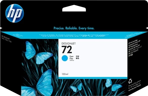Original HP 72 / C9371A Tinte Cyan 130ml