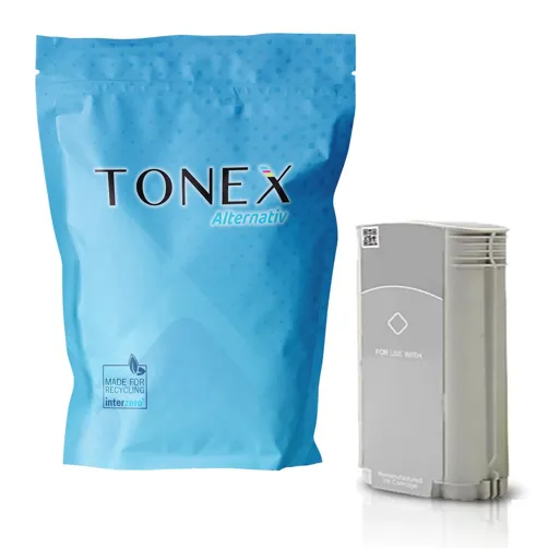 TONEX alternativ für HP 72 / C9374A Tinte Grau 130ml