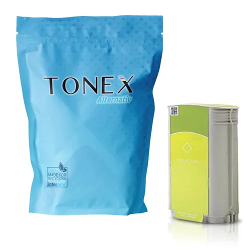 TONEX alternativ für HP 72 / C9373A Tinte Gelb 130ml