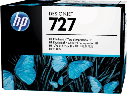 HP Original B3P06A / 727 Druckkopf Schwarz Cyan Magenta Gelb bis zu 28000 Seiten