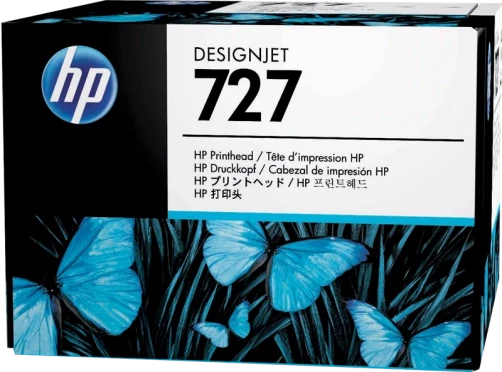Original HP B3P06A / 727 Druckkopf Schwarz Cyan Magenta Gelb bis zu 28000 Seiten