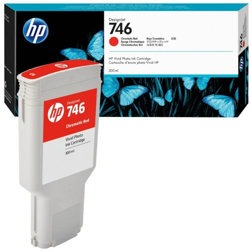 HP Original 746 / P2V81A Tintenpatrone Rot 300ml