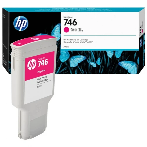 Original HP 746 / P2V78A Tinte Magenta 300ml