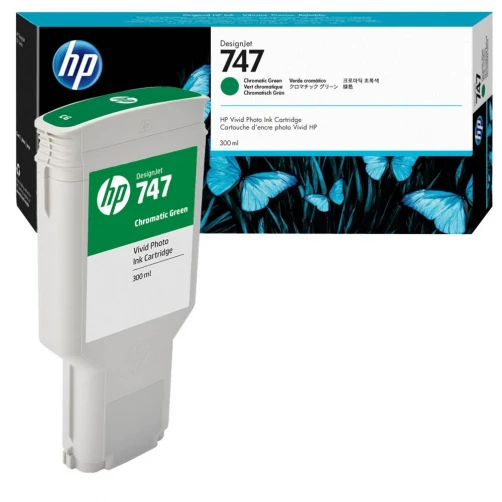 HP Original 747 / P2V84A Tintenpatrone Grün 300ml