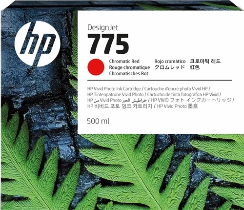HP Original 775 Tintenpatrone Chromatic Red bis zu 500 Seiten
