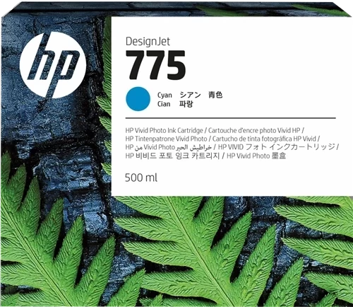 HP Original 775 / 1XB17A Tintenpatrone Cyan 500ml