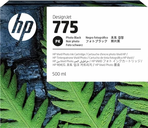 HP Original 775 / 81XB21A Tintenpatrone Foto Schwarz 500ml