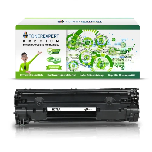 TONEREXPERT Premium Kompatibel für HP 79A / CF279A Tonerkartusche Schwarz bis zu 1000 Seiten