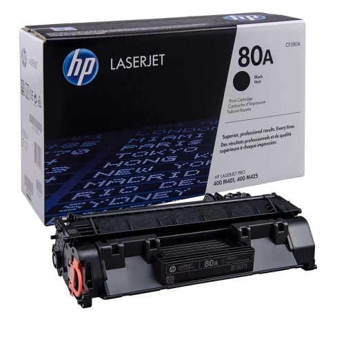 Original HP 80A / CF280A Toner Schwarz bis zu 2700 Seiten