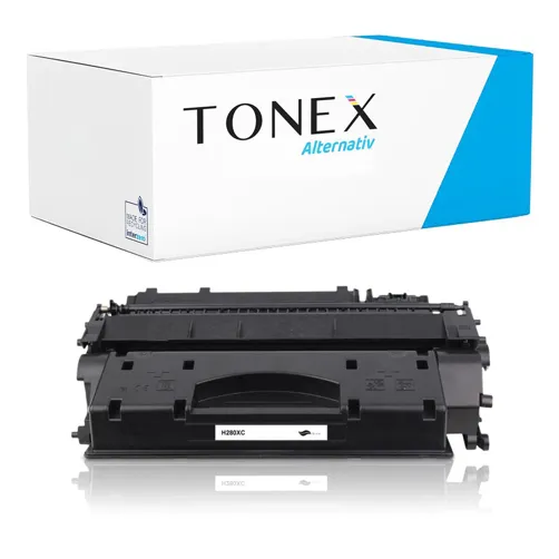 TONEX alternativ für HP 80X / CF280X Toner Schwarz bis zu 6500 Seiten
