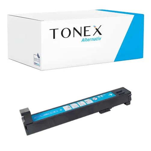 TONEREXPERT Premium Kompatibel für HP 823A / CB381A Tonerkartusche Cyan bis zu 21000 Seiten