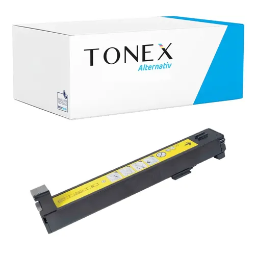 TONEREXPERT Premium Kompatibel für HP 823A / CB382A Tonerkartusche Gelb bis zu 21000 Seiten