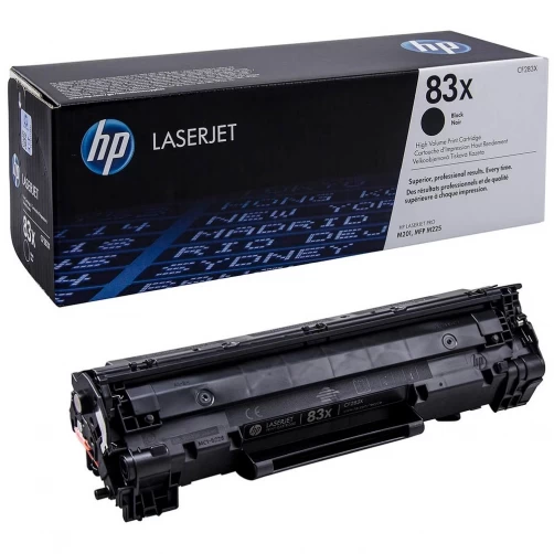 HP Original 83X / CF283X Tonerkartusche Schwarz bis zu 2200 Seiten