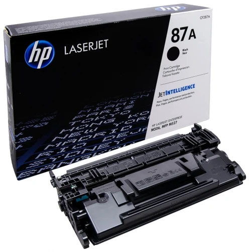 HP Original 87A / CF287A Tonerkartusche Schwarz bis zu 9000 Seiten