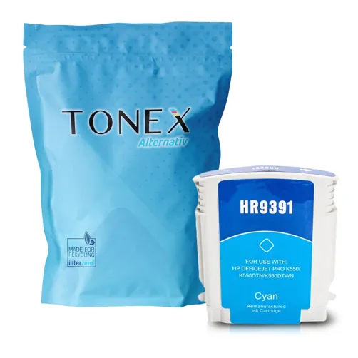 TONEX alternativ für HP 88XL / C9391AE Tinte Cyan bis zu 1700 Seiten 28ml