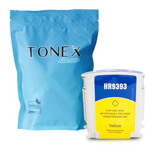 TONEX alternativ für HP 88XL / C9393AE Tinte Gelb bis zu 1540 Seiten 28ml